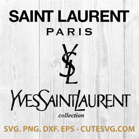 yves saint laurent paris svg|ysl svg file.